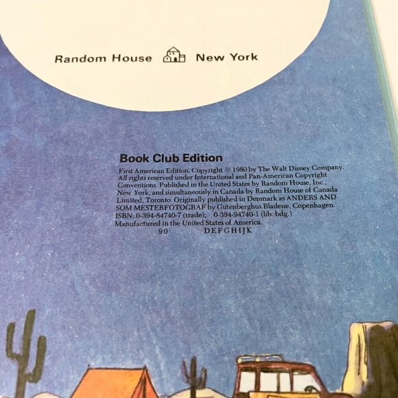 Vintage Walt Disney Books Duck Tales and Donald Ducks Tallest Tale - Picture 9 of 16